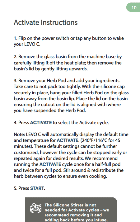 Why I Wouldn’t Recommend A Lēvo C Infuser 35 levo c activation instructions
