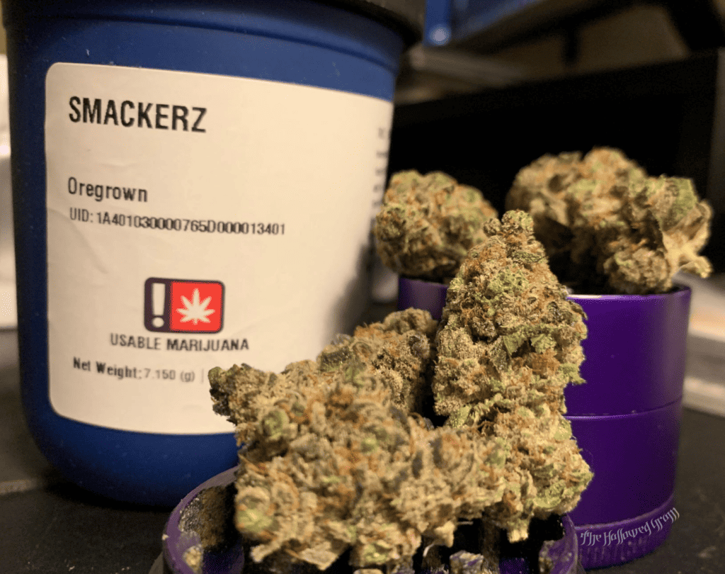 Smackerz Is A Big Earthy Kiss On The Cheek 23 oregrown smackerz bud