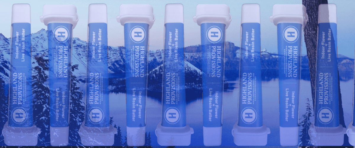 Highland Provisions Live Rosin Infused Pre ‘98 Bubba Kush 22 highland provisions live rosin infused pre-roll