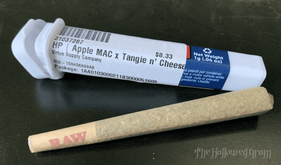 Highland Provisions Apple Mac X Tangie N’ Cheese Batter Infused Pre-Roll 24 highland provisions apple mac x tangie n' cheese