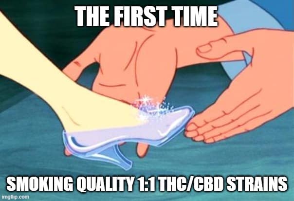 Smoking The Best High Cbd Flower Of My Life 25 high cbd strain meme
